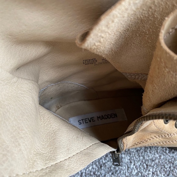 Steve Madden Troopa Lace Up Combat Boots - Picture 5 of 5